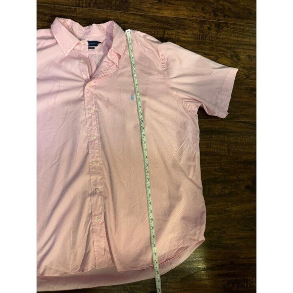 Ralph Lauren Button Down Shirt RL Untucked Fit Mens  Feather Weight Twill sz:2XB - Picture 2 of 5